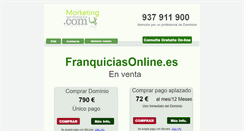 Desktop Screenshot of franquiciasonline.es